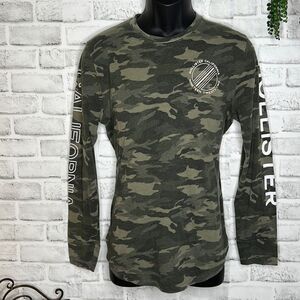 Hollister Long Sleeve Camouflage Shirt Size small